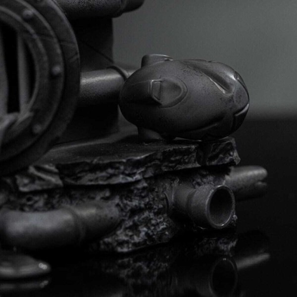 Estatuilla de las 1:10 Scale Raphael Variante Blanco y Negro 26 cm