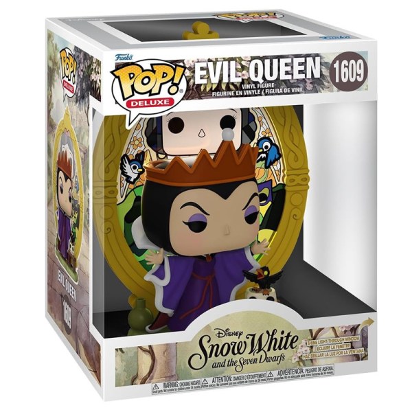 FUNKO POP Deluxe! 1609 Vidriera de la Reina Malvada - Disney Villains
