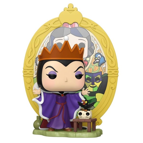 FUNKO POP Deluxe! 1609 Vidriera de la Reina Malvada - Disney Villains