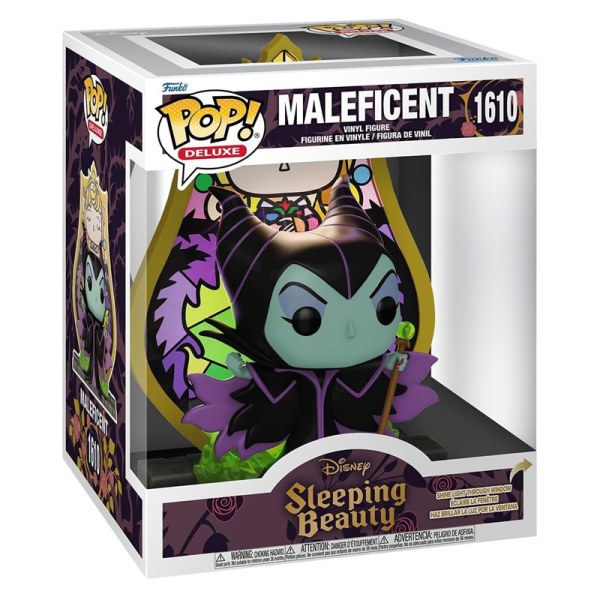 FUNKO POP Deluxe! 1610 Vidriera Maléfica - Disney Villains