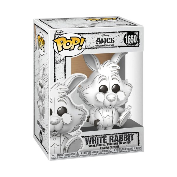 FUNKO POP! 1650 El Conejo Blanco Esbozado - Disney Alicia en el País de las Maravillas