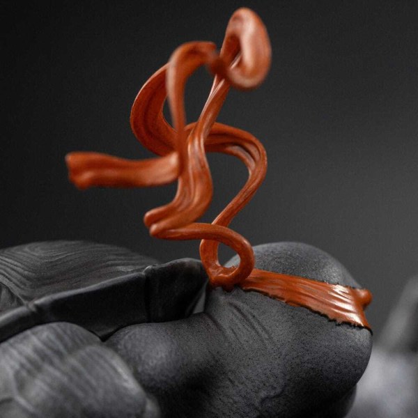 Estatuilla de las 1:10 Scale Michelangelo Variante Blanco y Negro 26 cm
