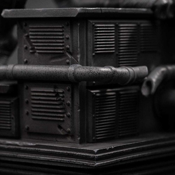 Estatuilla de las 1/10 Scale Donatello Variante Blanco y Negro 26 cm