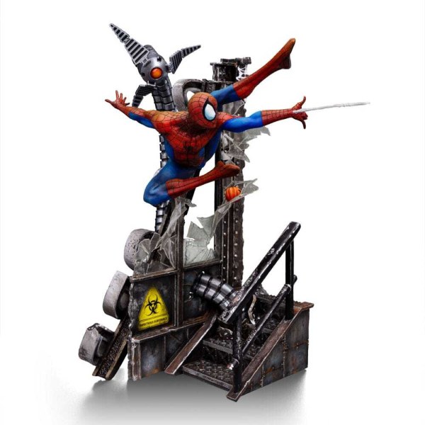 Estatuilla de Hombre Araña 1:10 Art Scale Hombre Araña 10º Aniversario 29 cm