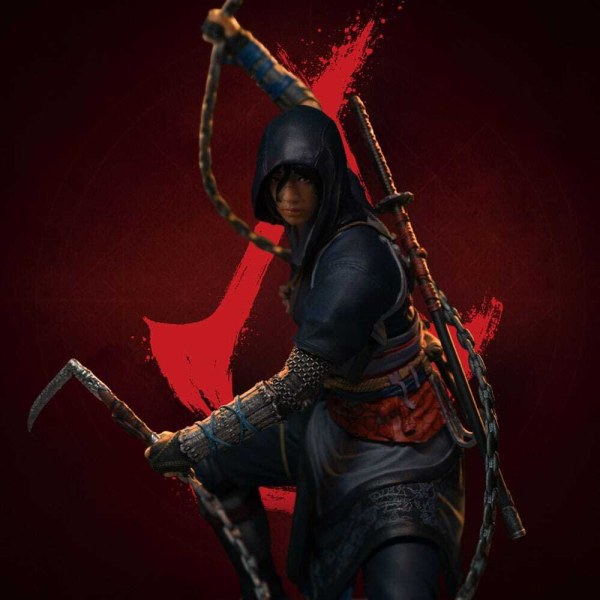 Estatuilla de Assassin's Creed Shadows a escala 1/10 de Naoe