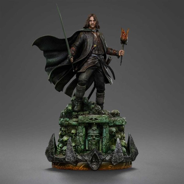 Estatua de Aragorn Desatado a escala 1/10 de El Señor de los Anillos, 31 cm