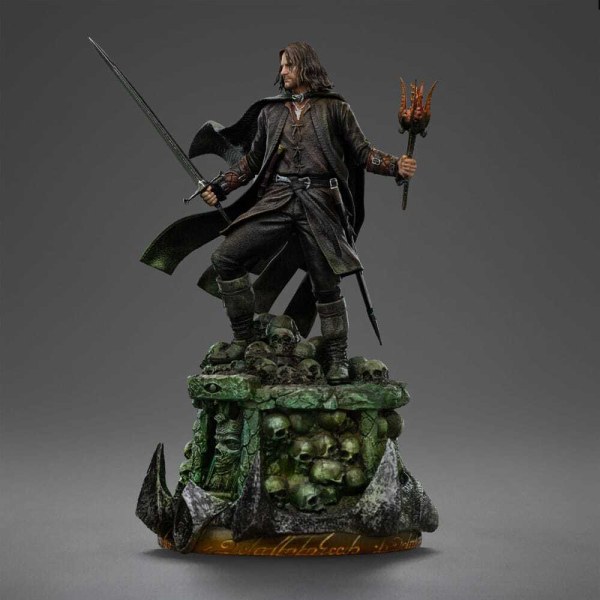 Estatua de Aragorn Desatado a escala 1/10 de El Señor de los Anillos, 31 cm