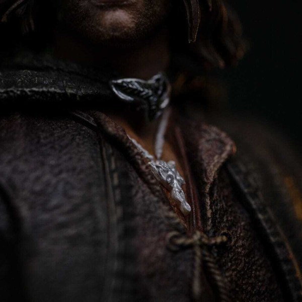 Estatua de Aragorn Desatado a escala 1/10 de El Señor de los Anillos, 31 cm