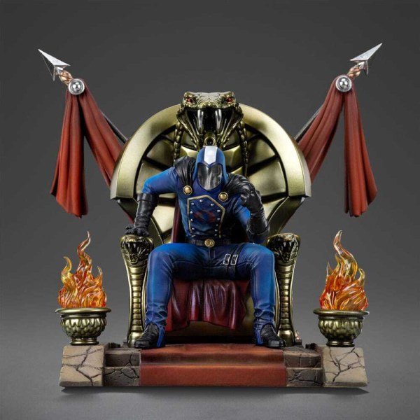 Estatuilla de 1/10 Scale Cobra Commander 25 cm