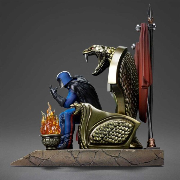 Estatuilla de 1/10 Scale Cobra Commander 25 cm