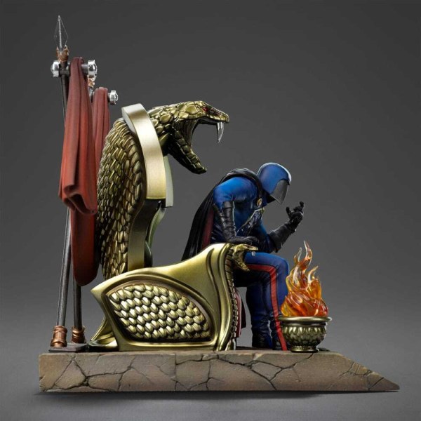 Estatuilla de 1/10 Scale Cobra Commander 25 cm