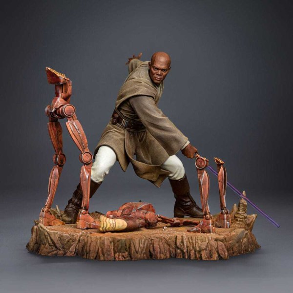 Estatuilla de Star Wars 1/10 Art Scale Mace Windu 18 cm