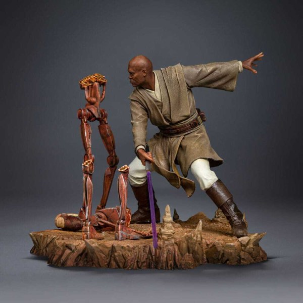Estatuilla de Star Wars 1/10 Art Scale Mace Windu 18 cm
