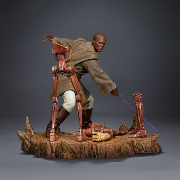 Estatuilla de Star Wars 1/10 Art Scale Mace Windu 18 cm