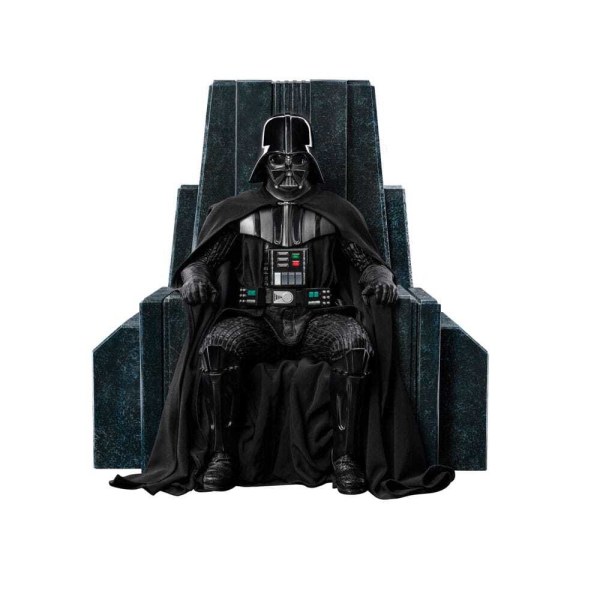 Estatuilla de Star Wars 1/10 Art Scale Darth Vader en Trono 18 cm