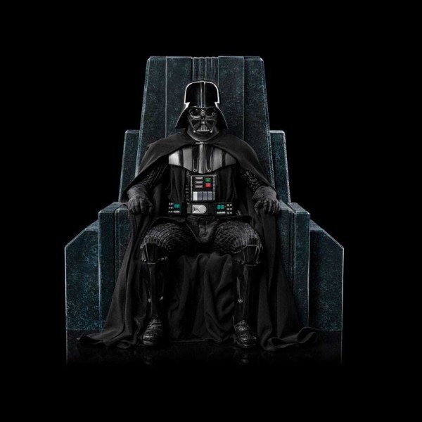 Estatuilla de Star Wars 1/10 Art Scale Darth Vader en Trono 18 cm