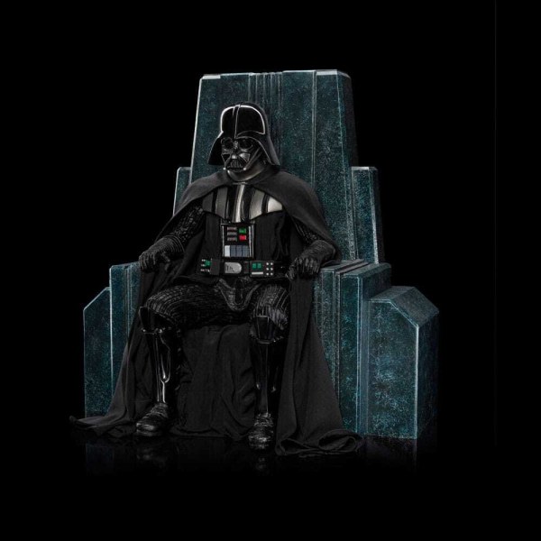 Estatuilla de Star Wars 1/10 Art Scale Darth Vader en Trono 18 cm