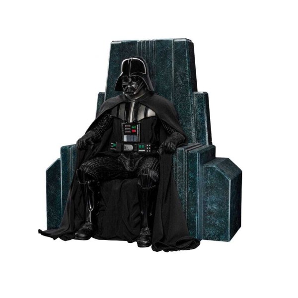 Estatuilla de Star Wars 1/10 Art Scale Darth Vader en Trono 18 cm