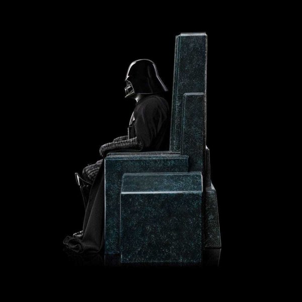 Estatuilla de Star Wars 1/10 Art Scale Darth Vader en Trono 18 cm