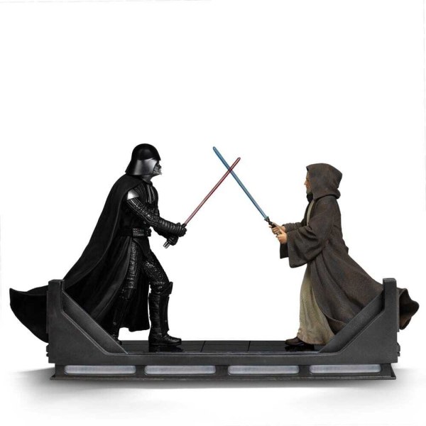 Estatuilla de Star Wars 1/10 Art Scale Darth Vader Vs Obi-Wan Kenobi (Exclusivo CCXP 2025) 24 cm