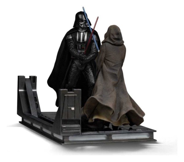 Estatuilla de Star Wars 1/10 Art Scale Darth Vader Vs Obi-Wan Kenobi (Exclusivo CCXP 2025) 24 cm