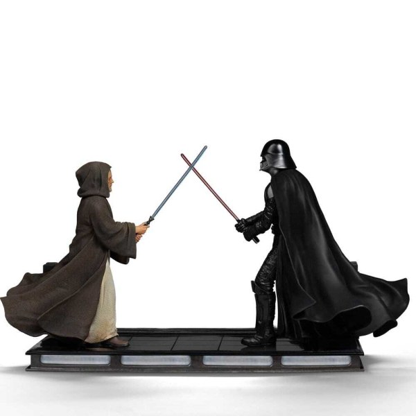 Estatuilla de Star Wars 1/10 Art Scale Darth Vader Vs Obi-Wan Kenobi (Exclusivo CCXP 2025) 24 cm