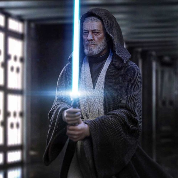 Estatuilla de Star Wars 1/10 Art Scale Darth Vader Vs Obi-Wan Kenobi (Exclusivo CCXP 2025) 24 cm