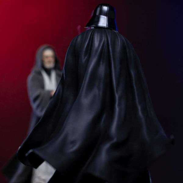 Estatuilla de Star Wars 1/10 Art Scale Darth Vader Vs Obi-Wan Kenobi (Exclusivo CCXP 2025) 24 cm