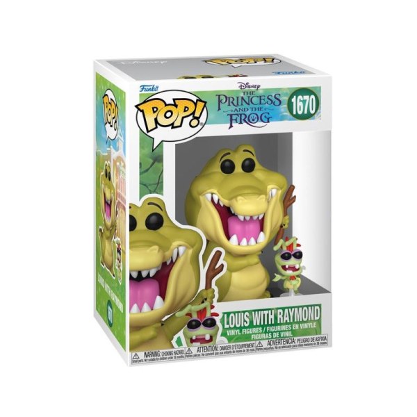 FUNKO POP! 1670 Louis y Raymond - Disney La princesa y el sapo