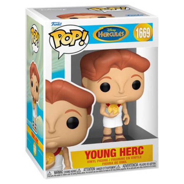 FUNKO POP! 1669 El joven Hércules - Disney Pop Hércules 25.º