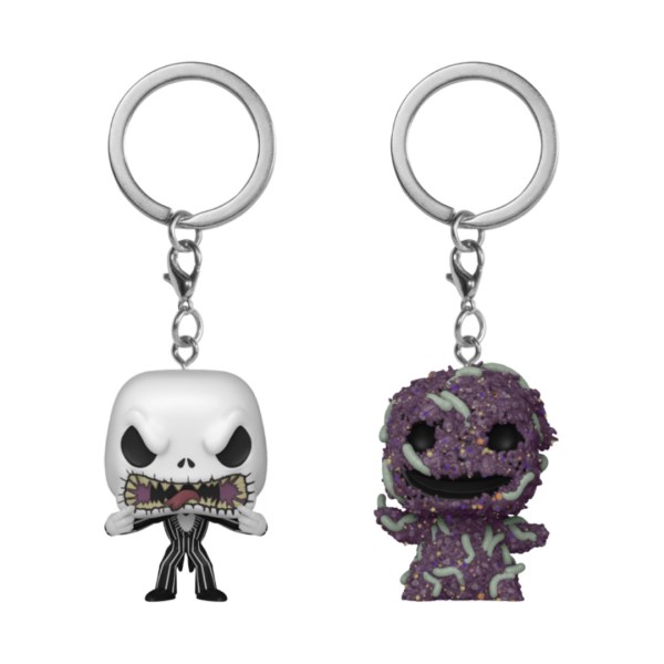 Pack de 2 llaveros Pocket Pop Jack y Oogie Boogie - Disney Pesadilla antes Navidad