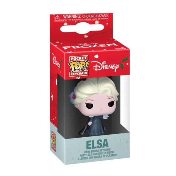 Llavero Pocket Pop Elsa Princesa Holiday - Disney Frozen