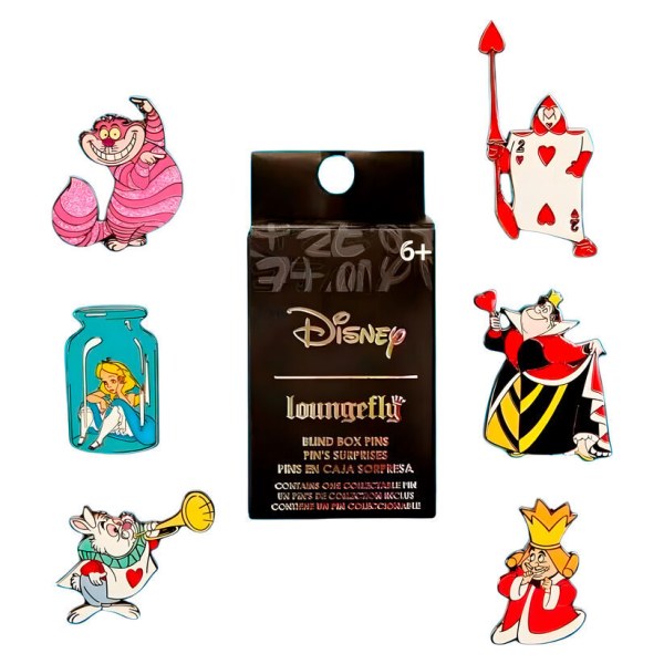 PIN CAJA MISTERIO ALICIA EN EL PAÍS DE LAS MARAVILLAS - DISNEY LOUNGEFLY