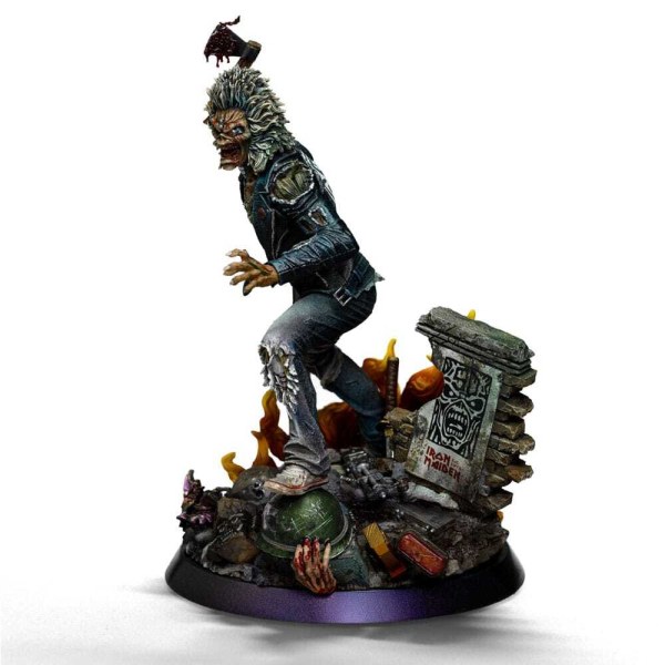 Art Scale Eddie 22 cm - Iron Studios Iron Maiden 50.º aniversario