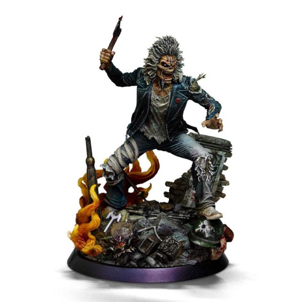 Art Scale Eddie 22 cm - Iron Studios Iron Maiden 50.º aniversario