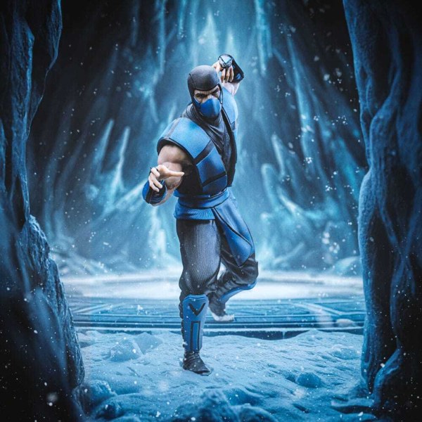 Estatuilla de Mortal Kombat a escala 1/10 de Sub-Zero (Colección Ninjas)