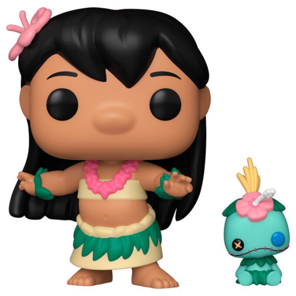 FUNKO POP! 1741 Hula Lilo con Scrump - Disney Lilo y Stitch