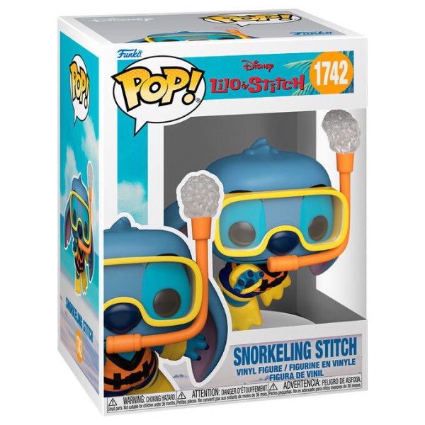 FUNKO POP! 1742 Stitch buceando - Disney Lilo y Stitch