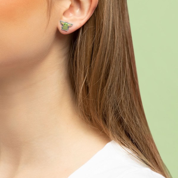 Juego de 3 pares de pendientes Baby Yoda Star Wars