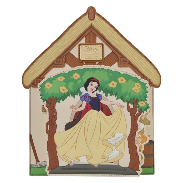 MINI MOCHILA CABAÑA DE BLANCA NIEVES - LOUNGEFLY DISNEY