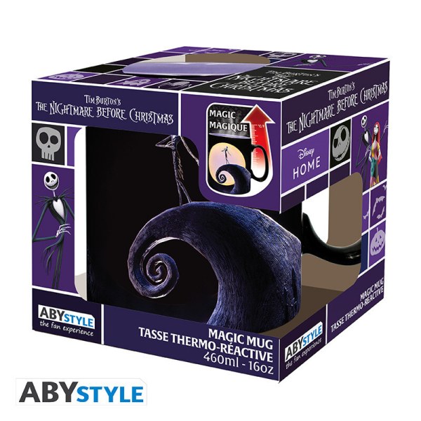 TAZA TERMOSENSIBLE JACK & LUNA - DISNEY PESADILLA ANTES NAVIDAD