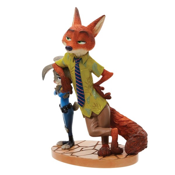 Figura de Nick Wilde y Judy Hopps – Zootopia - Colección Disney Showcase