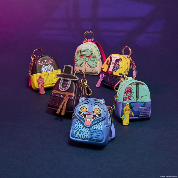 Llavero Mini Mochila Misterio KPop Demon Hunters - Loungefly netflix