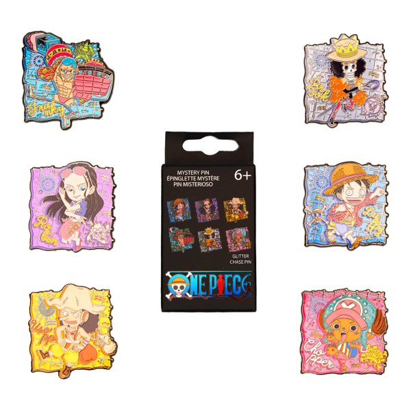 Pin caja misterio mapa de One Piece - Loungefly TOEI