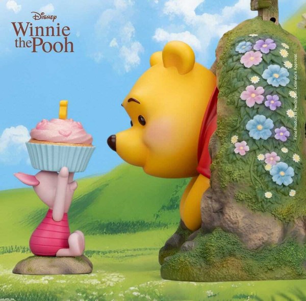 Estatuilla de Winnie the Pooh y Piglet de Disney Master Craft, 33 cm