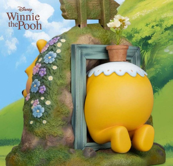 Estatuilla de Winnie the Pooh y Piglet de Disney Master Craft, 33 cm