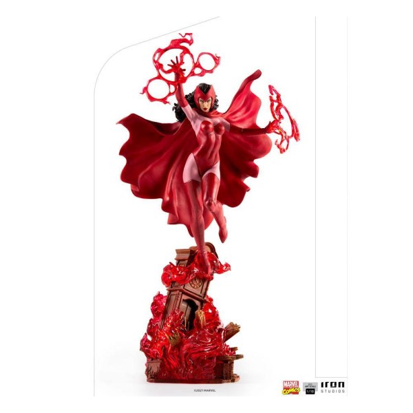 Estatuilla Marvel Comics 1 10 Art Scale La Bruja Escarlata 35 cm