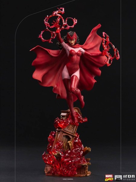 Estatuilla Marvel Comics 1 10 Art Scale La Bruja Escarlata 35 cm