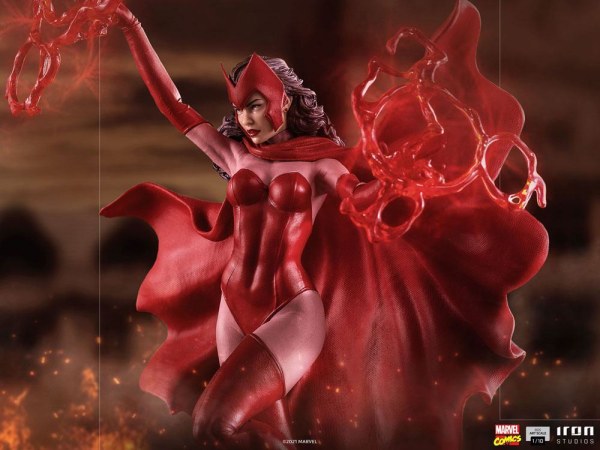 Estatuilla Marvel Comics 1 10 Art Scale La Bruja Escarlata 35 cm