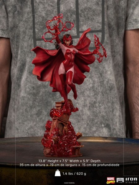 Estatuilla Marvel Comics 1 10 Art Scale La Bruja Escarlata 35 cm